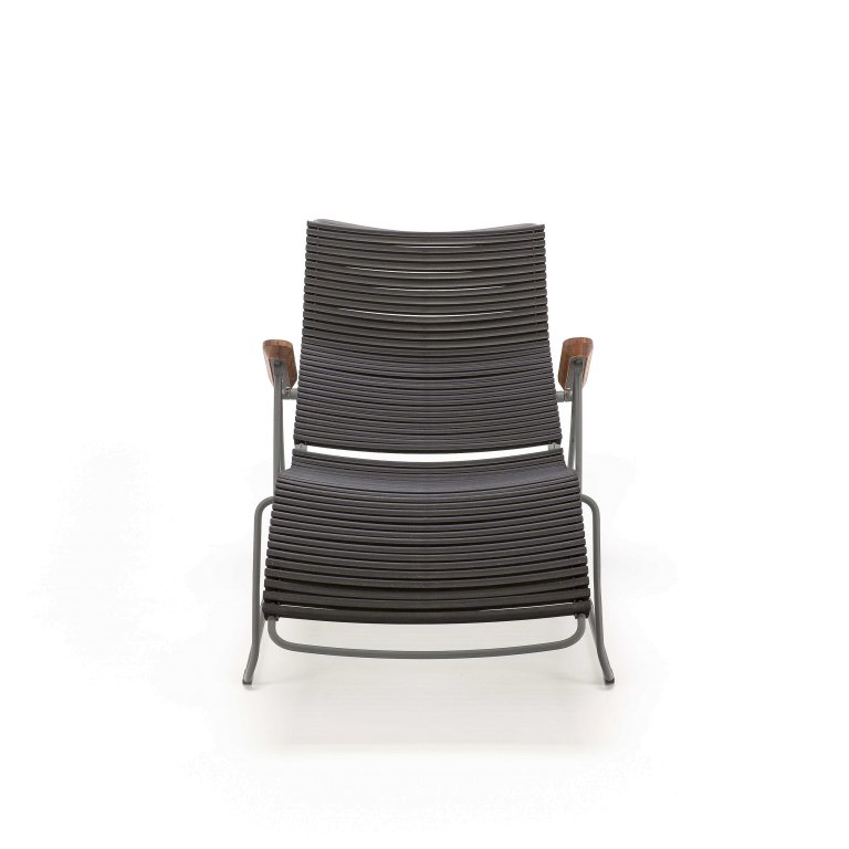 Houe Click Sunlounger ligstoel Black