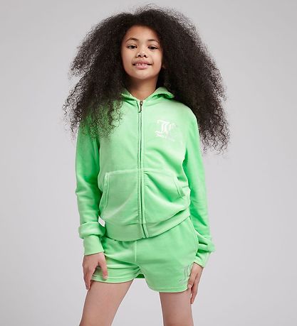 Juicy Couture Shorts - Velours - Green Ash
