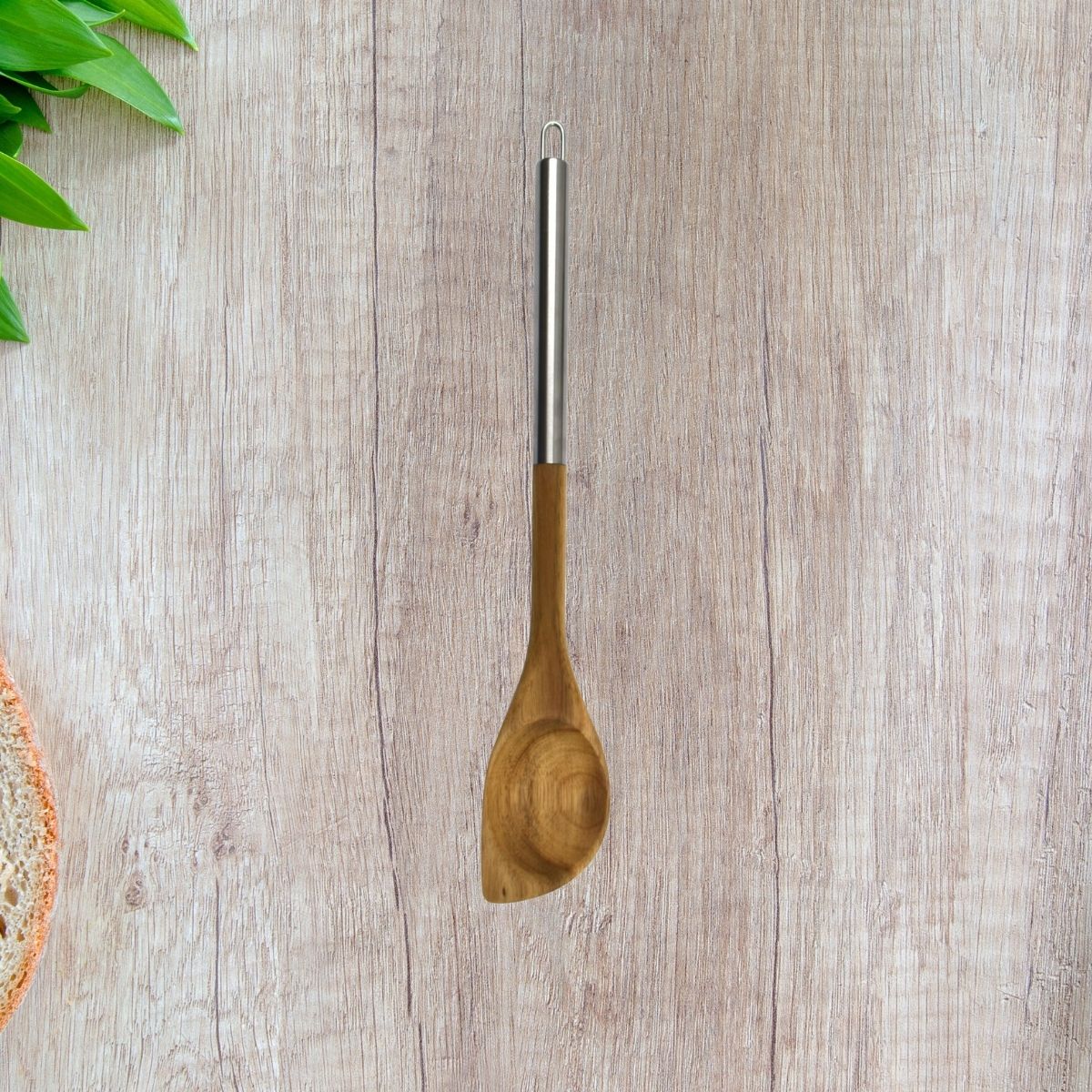 Cuillère de cuisine en bois d'acacia biseautée Synthesis Fackelmann