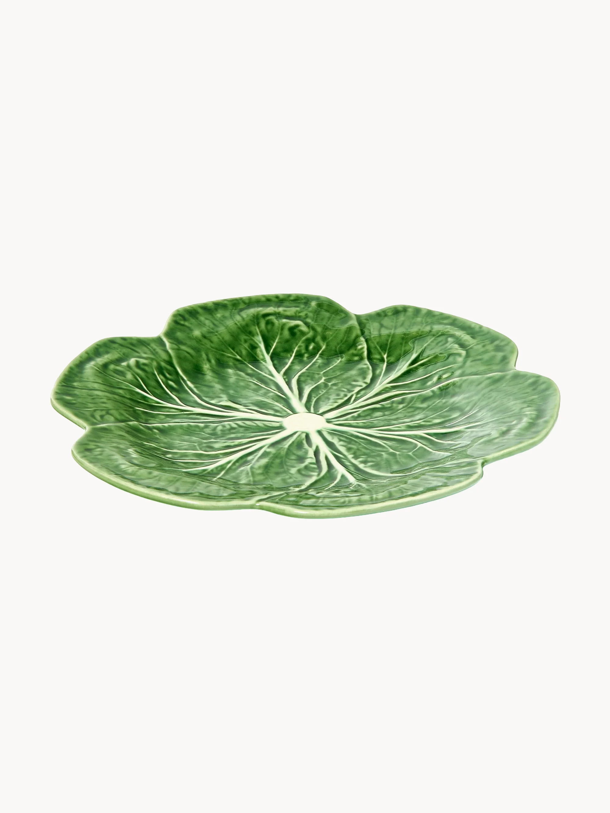 Handbeschilderde dinerborden Cabbage, 2-delig
