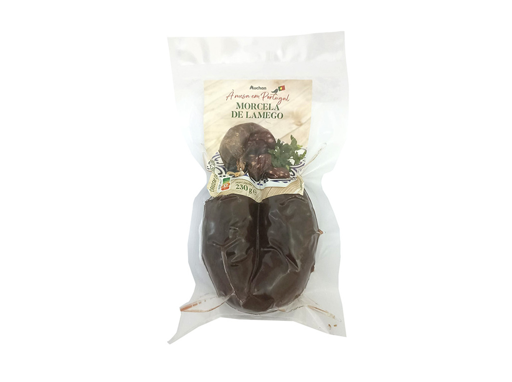 MORCELA ASSAR AUCHAN À MESA EM PORTUGAL LAMEGO 230G