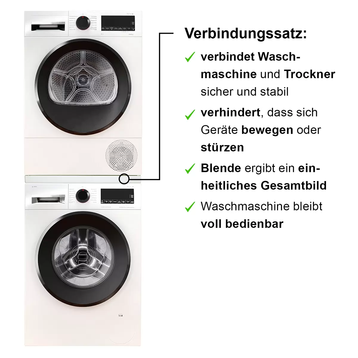 Bosch Zubehör WTZ20410 weiss