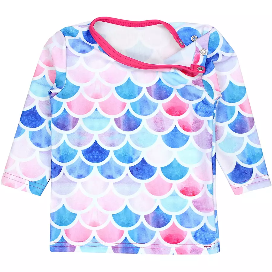 Aquarti Baby Mädchen Zweiteiler Badeanzug Bade-Set Bade T-Shirt Badehose rosa