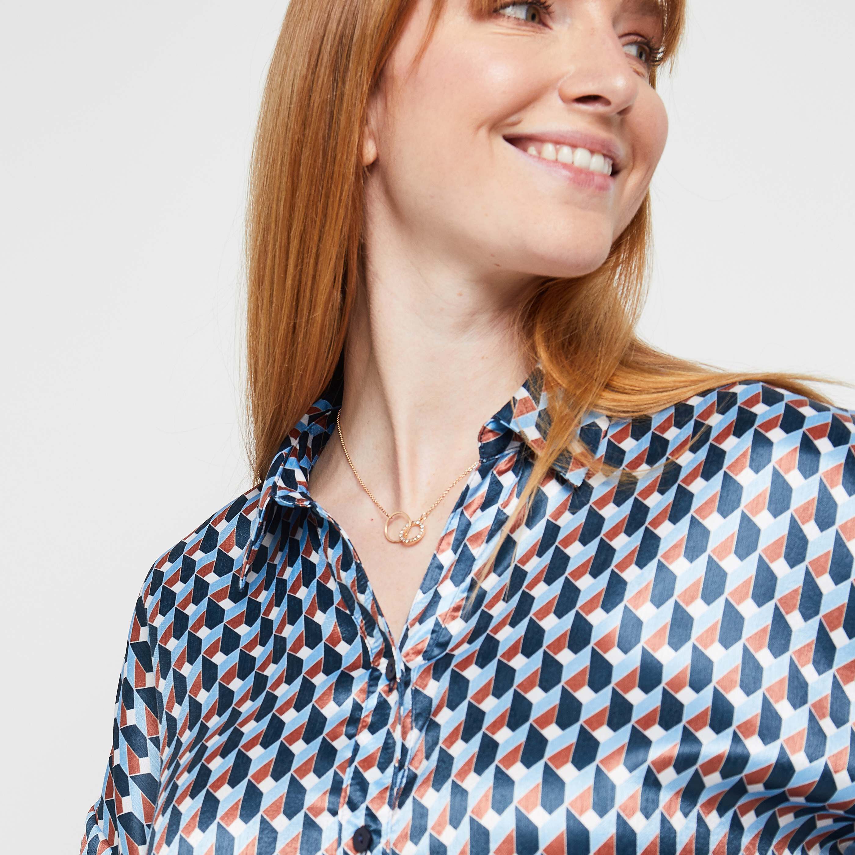 Chemise oversize femme - MARRON