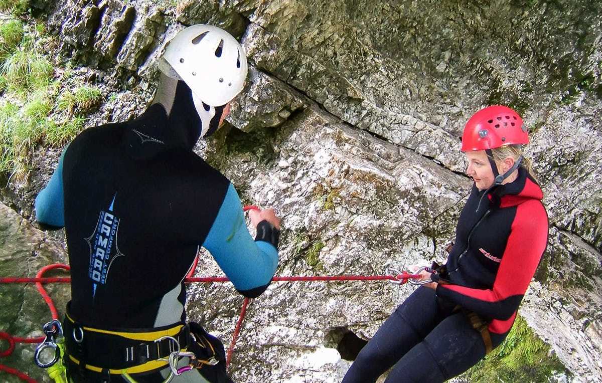 Canyoning in Lofer als Erlebnisgeschenk