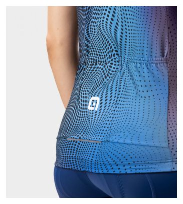 Maillot Manches Courtes Femme Alé Circus Bleu