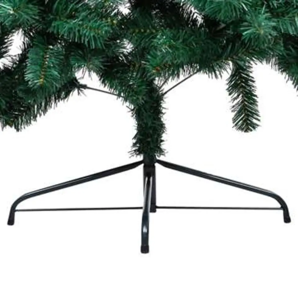 vidaXL - Halve Kerstboom - Groen - 210 x 120 cm