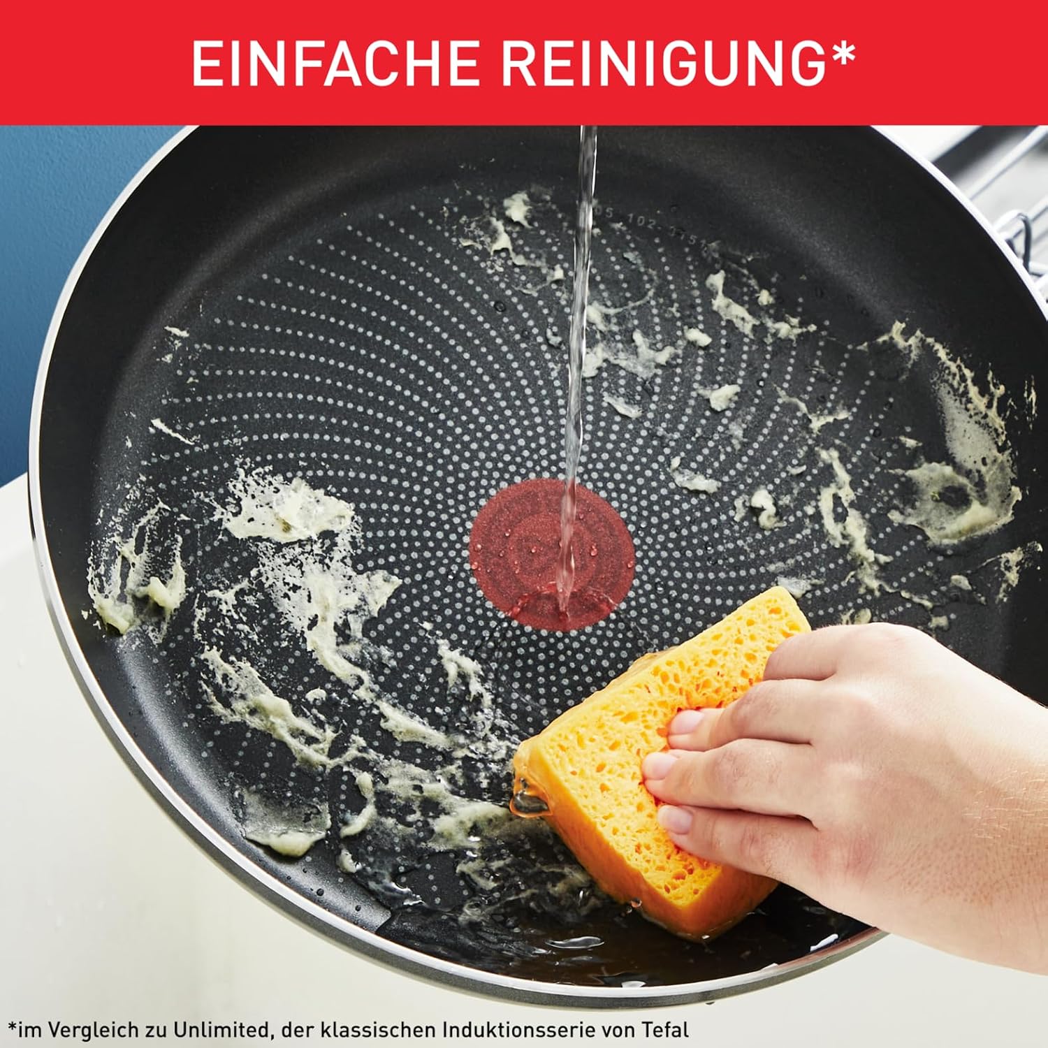 Tefal Ingenio Enjoy, 8-teiliges Topf und Pfannenset abnehmbarer Griff, stapelbar, platzsparend, Pfannen Induktion mit Antihaftversiegelung, einfache Handhabung und Reinigung, L7239343