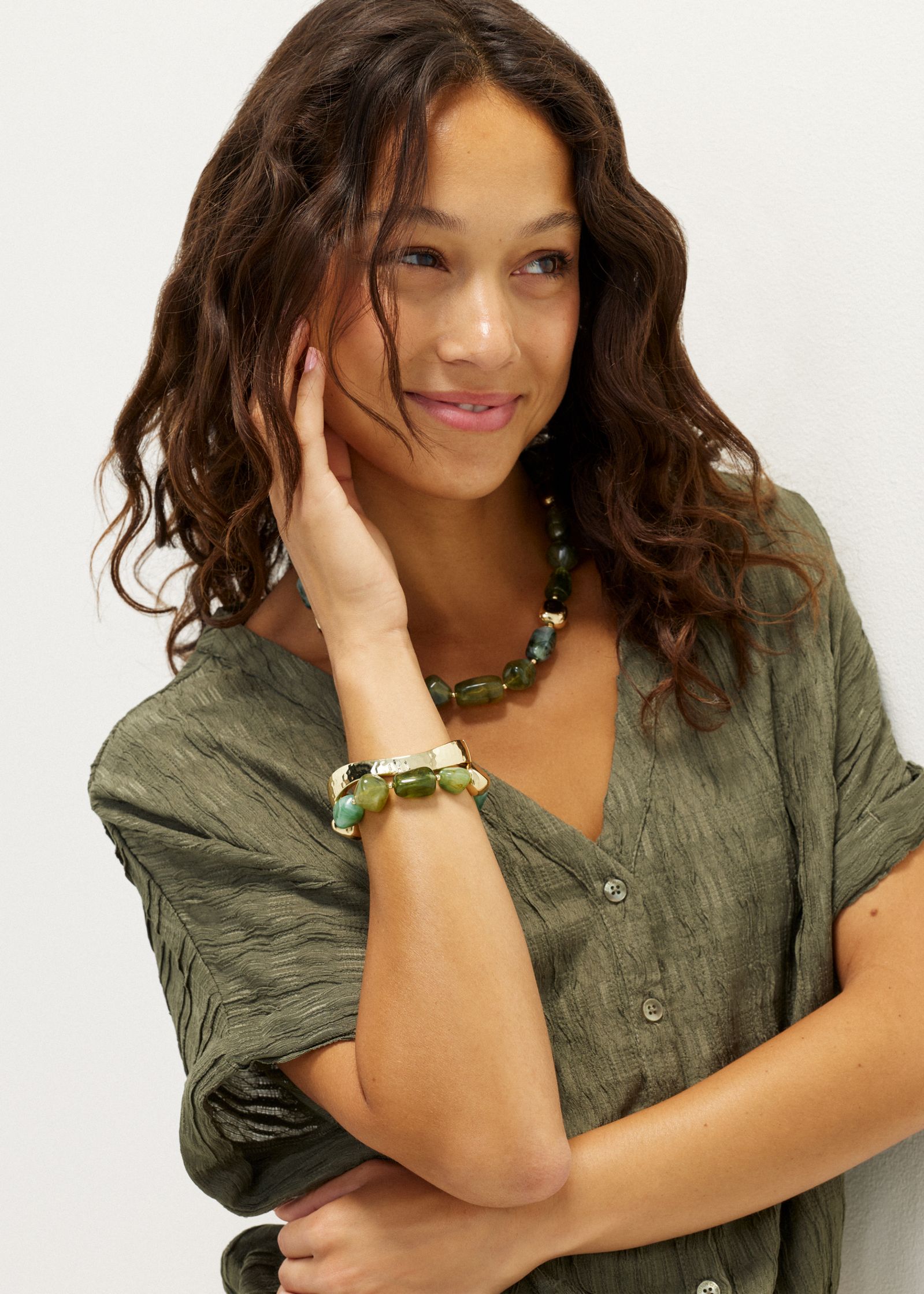 Set van twee armbanden