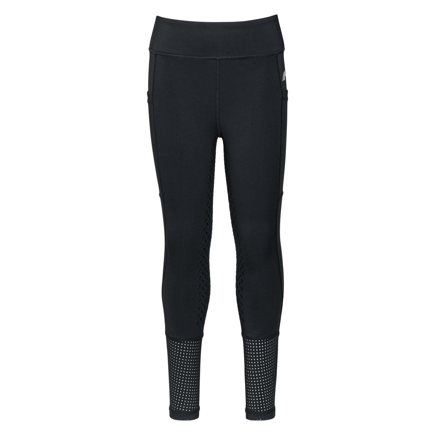black forest kids Vollbesatz-Reitleggings  - black