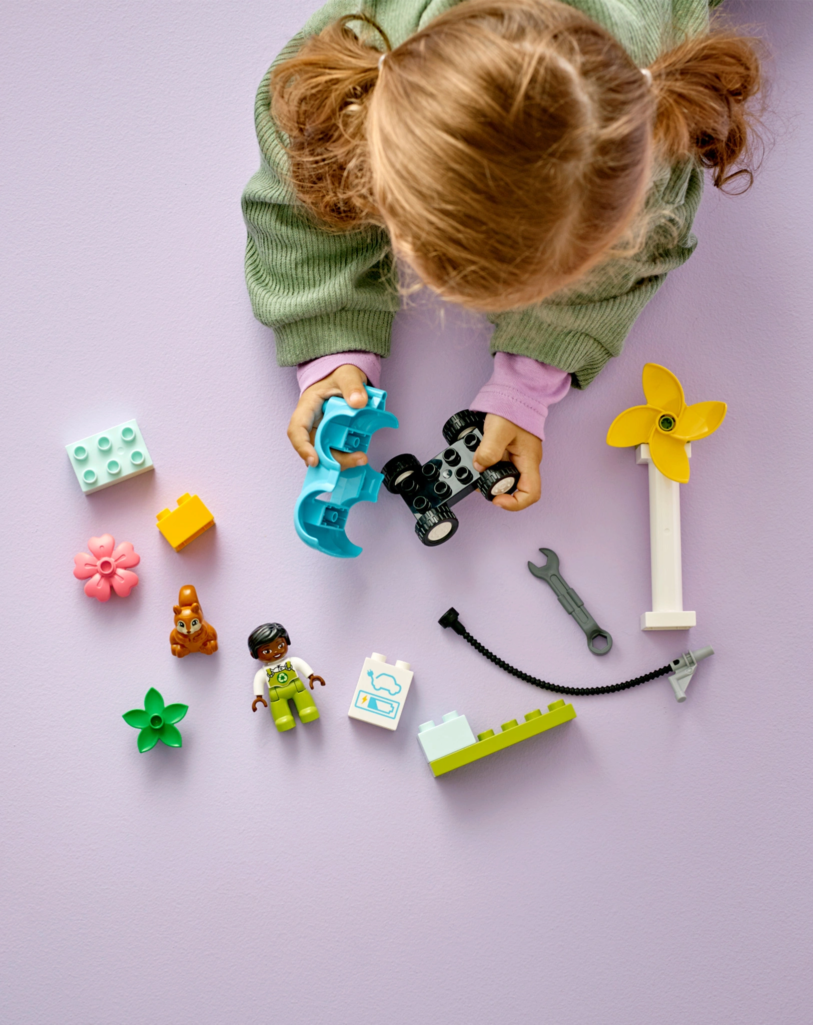 LEGO® DUPLO® 10985 Windrad und Elektroauto