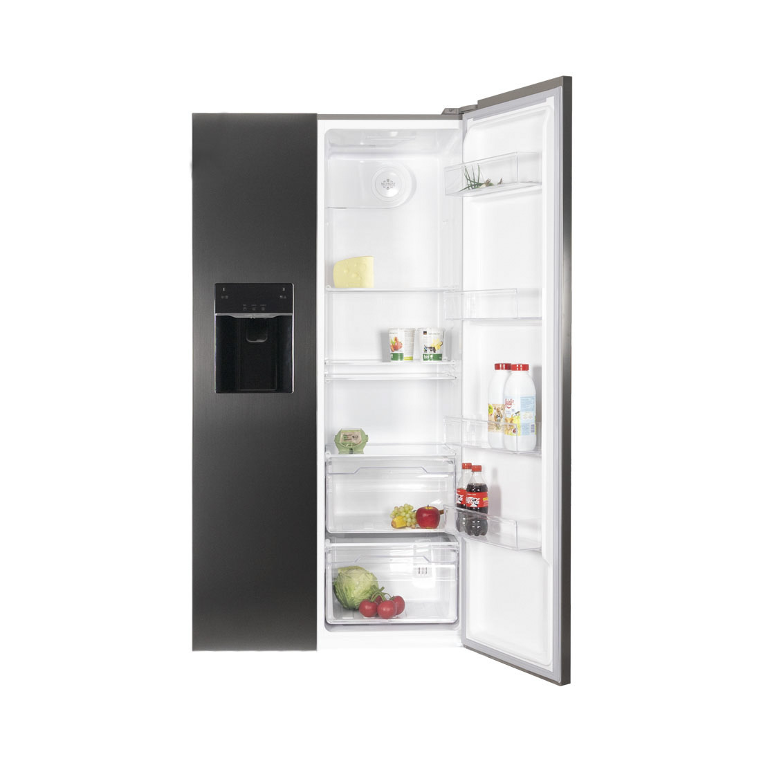 Kibernetik FC513 Food Center Side by Side mit Icemaker 513 Liter, NoFrost