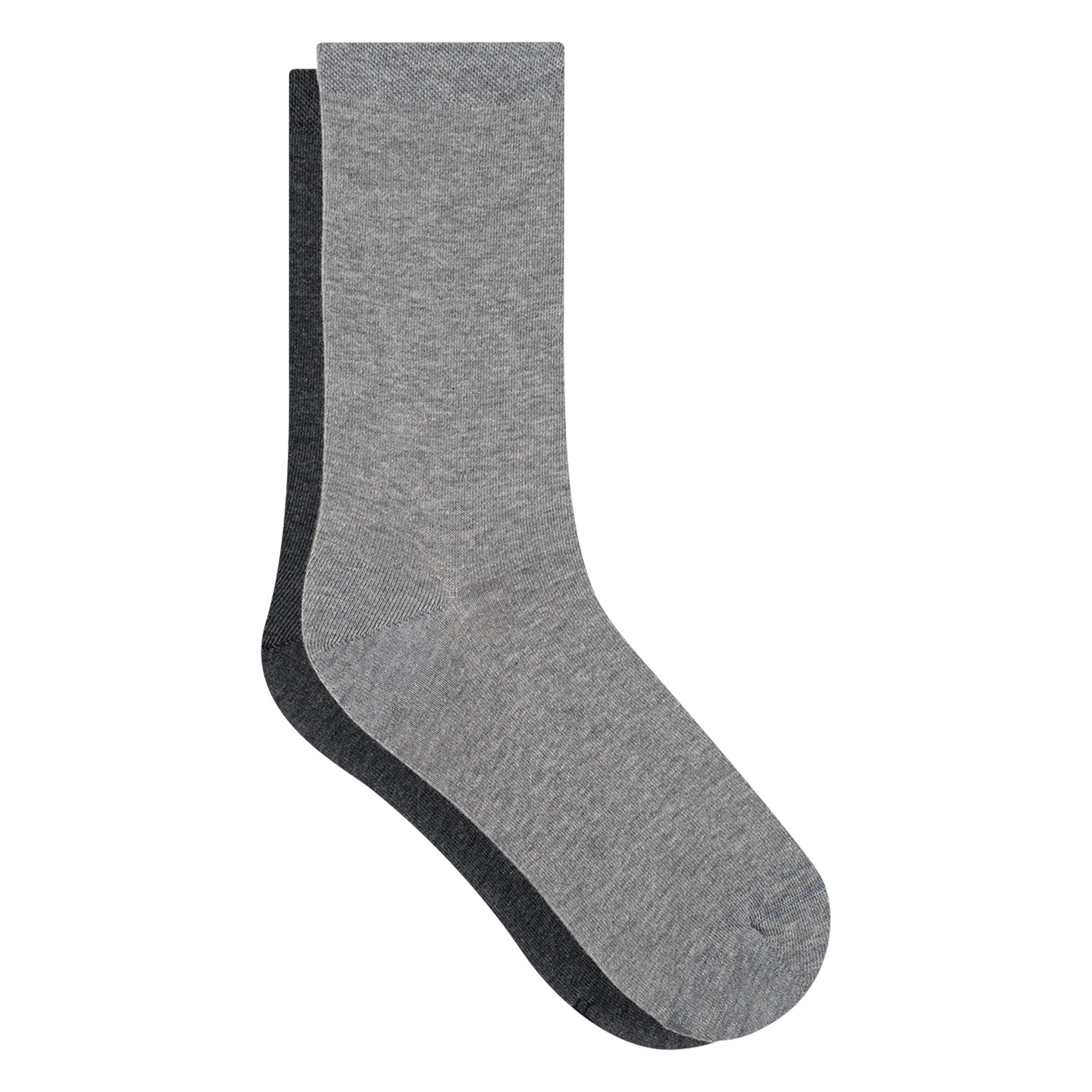Chaussettes en coton mélangé | Gris