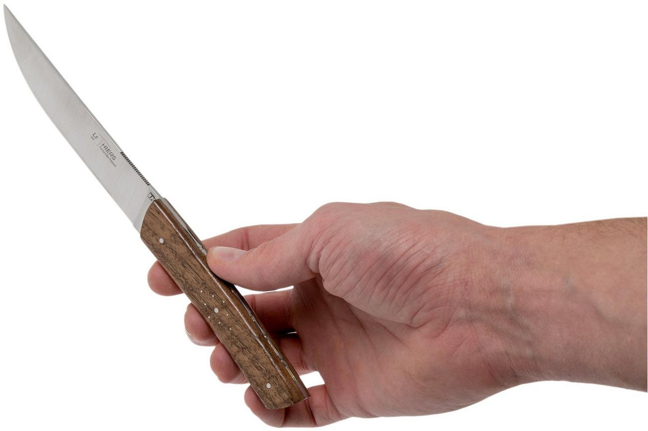 Fontenille Pataud Le Thiers 2dlg steakmessenset walnoothout burl, TR2TNO