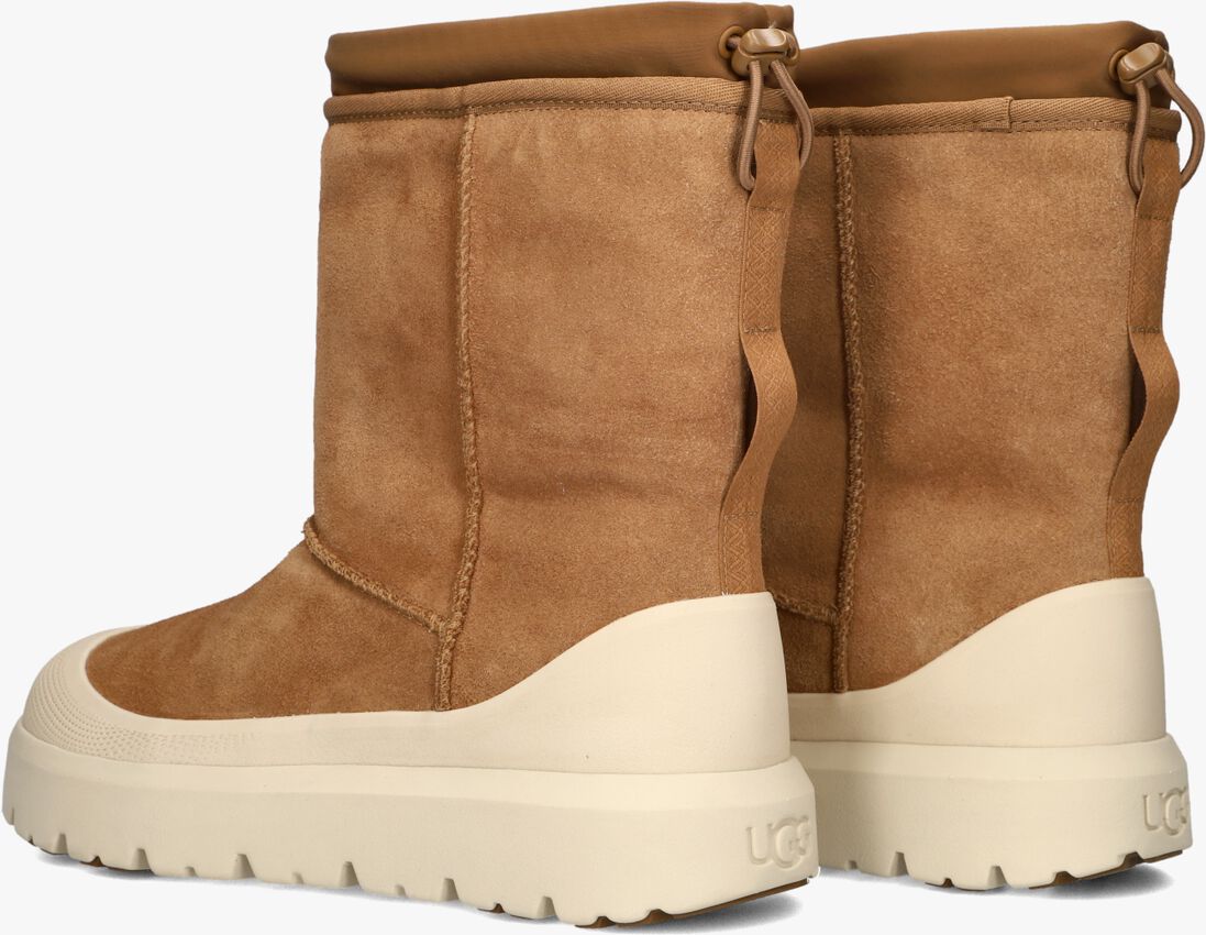 camel ugg laarzen classic short weather hybrid