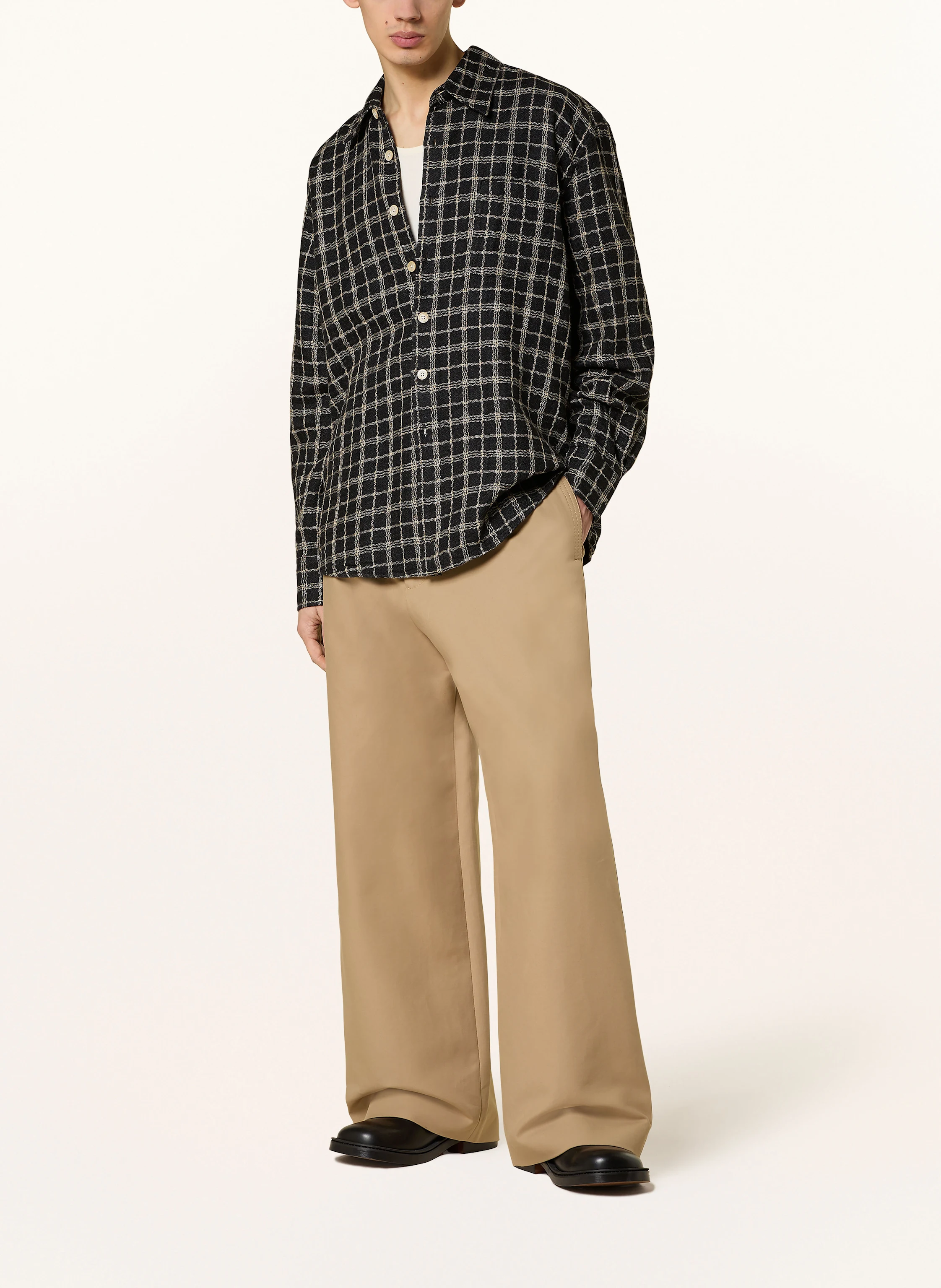 OUR LEGACY Overshirt ABOVE mit Leinen