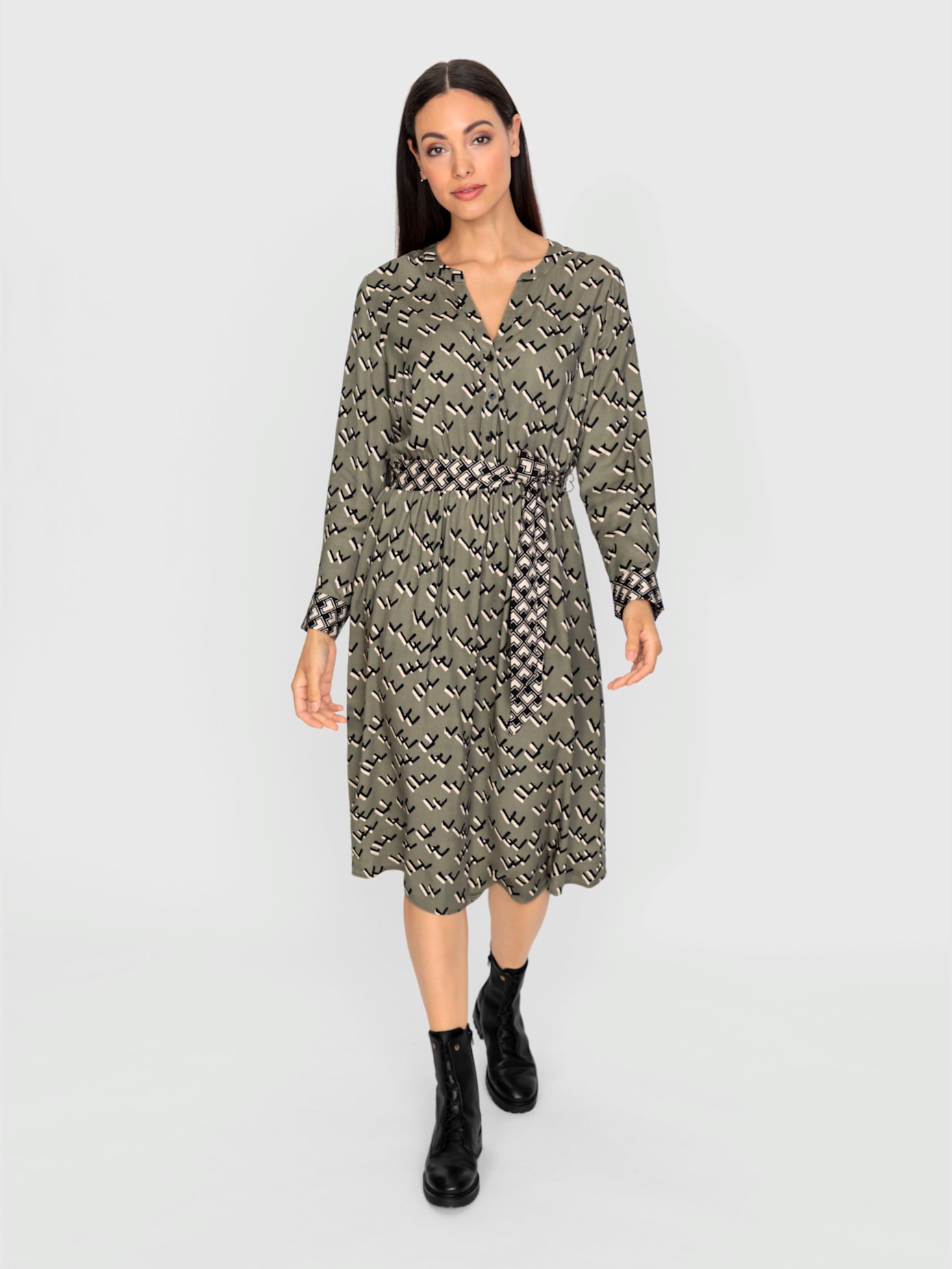 Robe imprimée qualité tissée