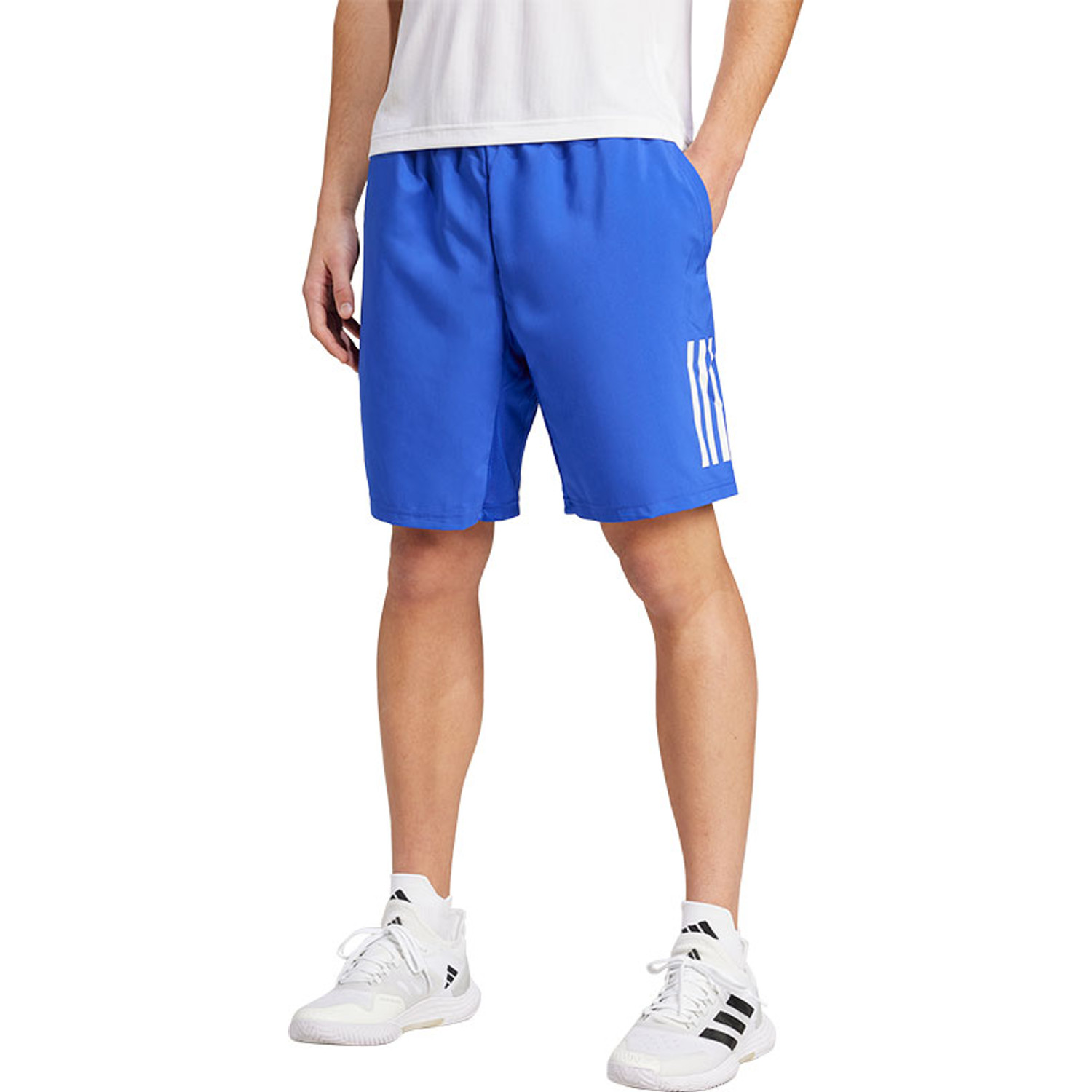 adidas Club 3 Stripes 7 Inch Short