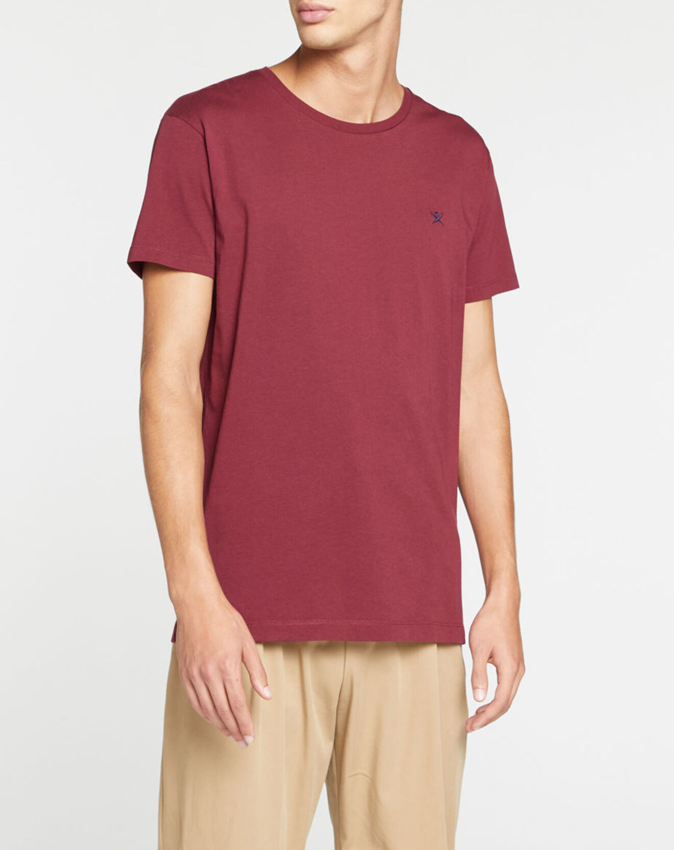 Hackett London T-Shirt Uni Logo rouge