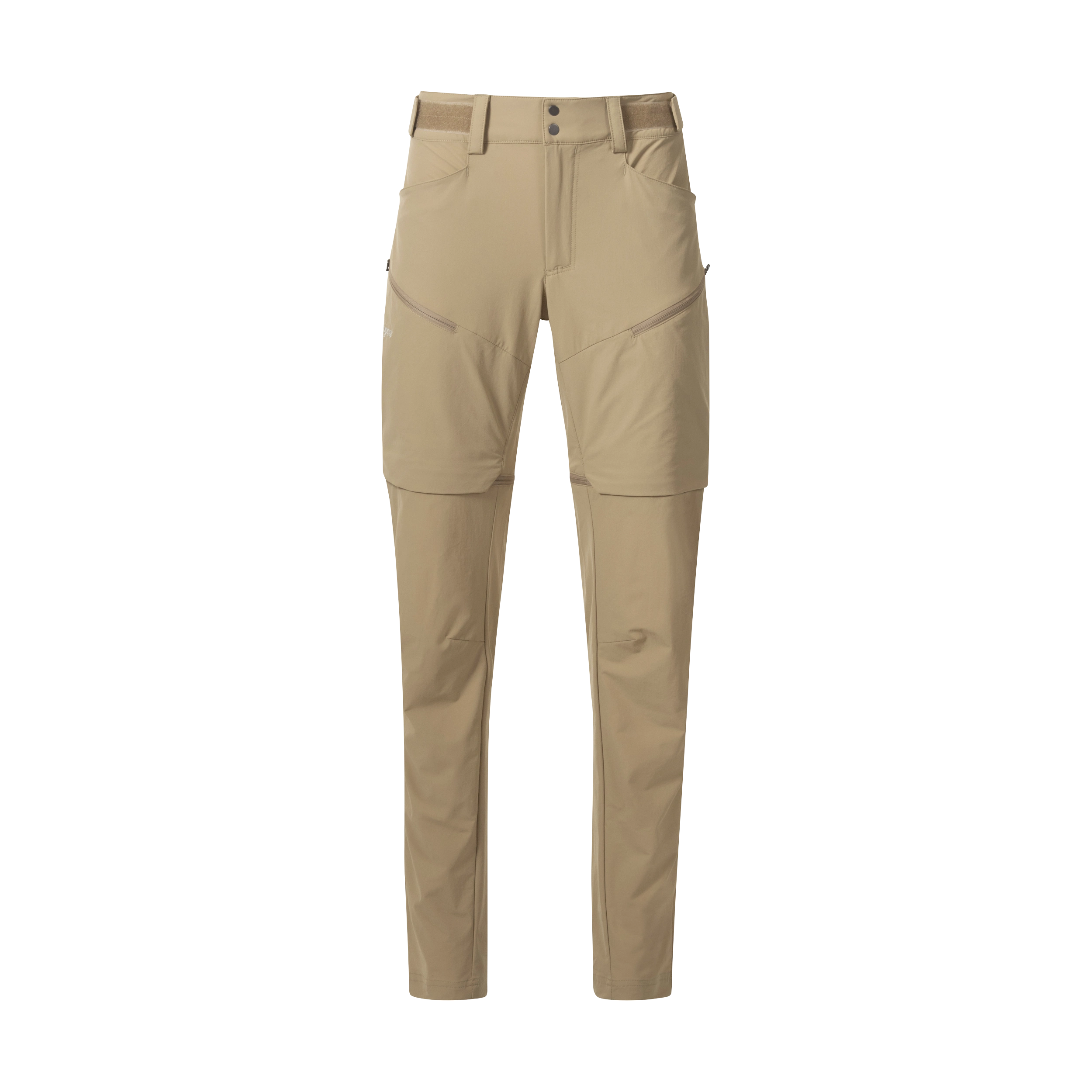 Convertible Zip-Off Softshell Pants Women Warm Sand