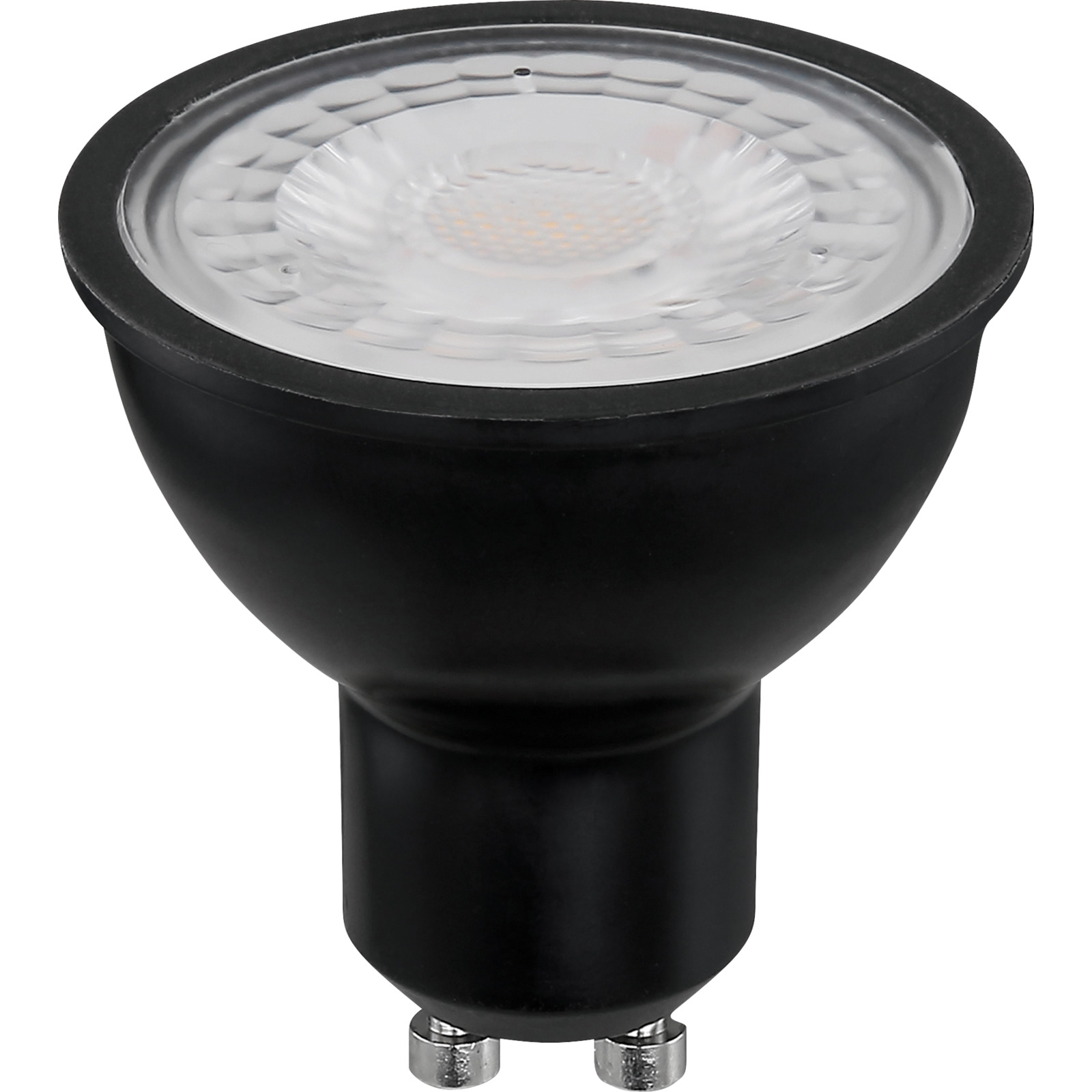 LED-Leuchtmittel GU10 schwarz