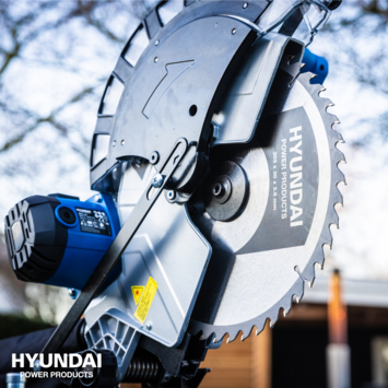 Hyundai telescopische afkortzaag / verstekzaag 1800W
