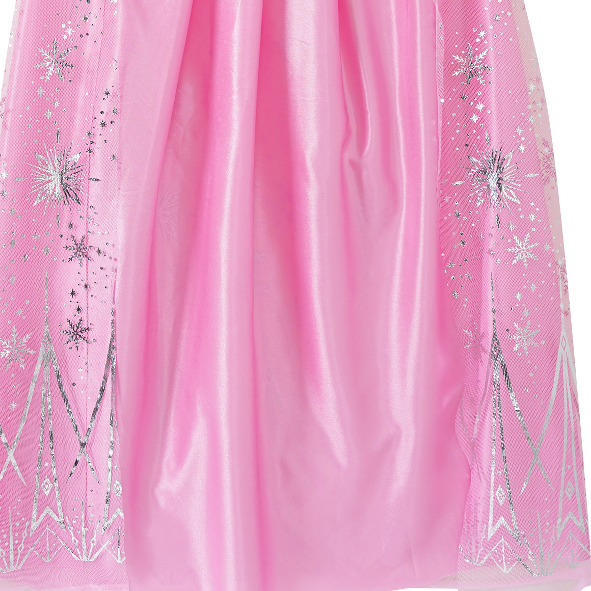 Topolino Prinzessinnen-Cape mit Glitzer-Print rosa