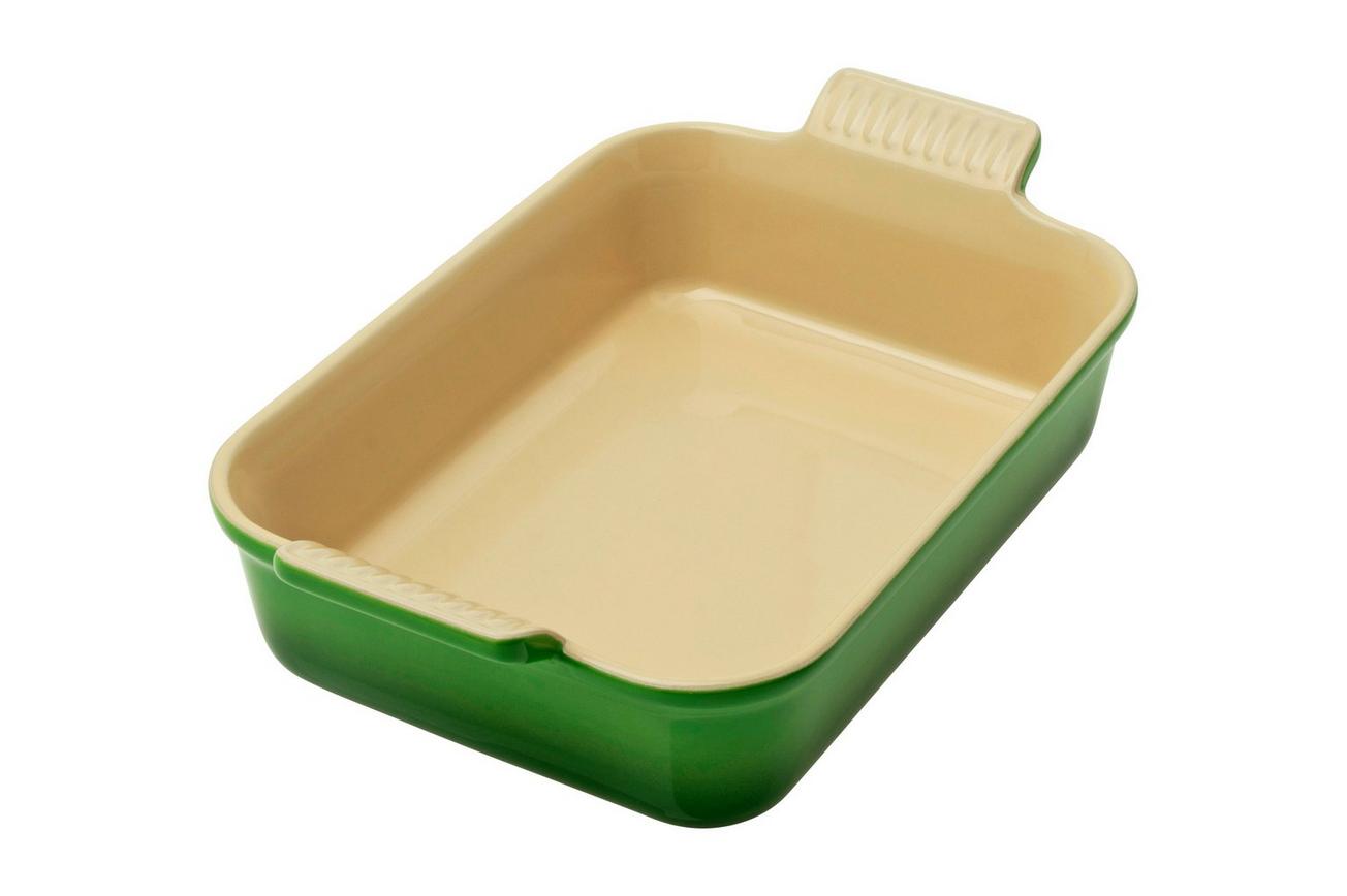 Le Creuset ovenschaal rechthoekig, 2,30L, 26 cm, groen