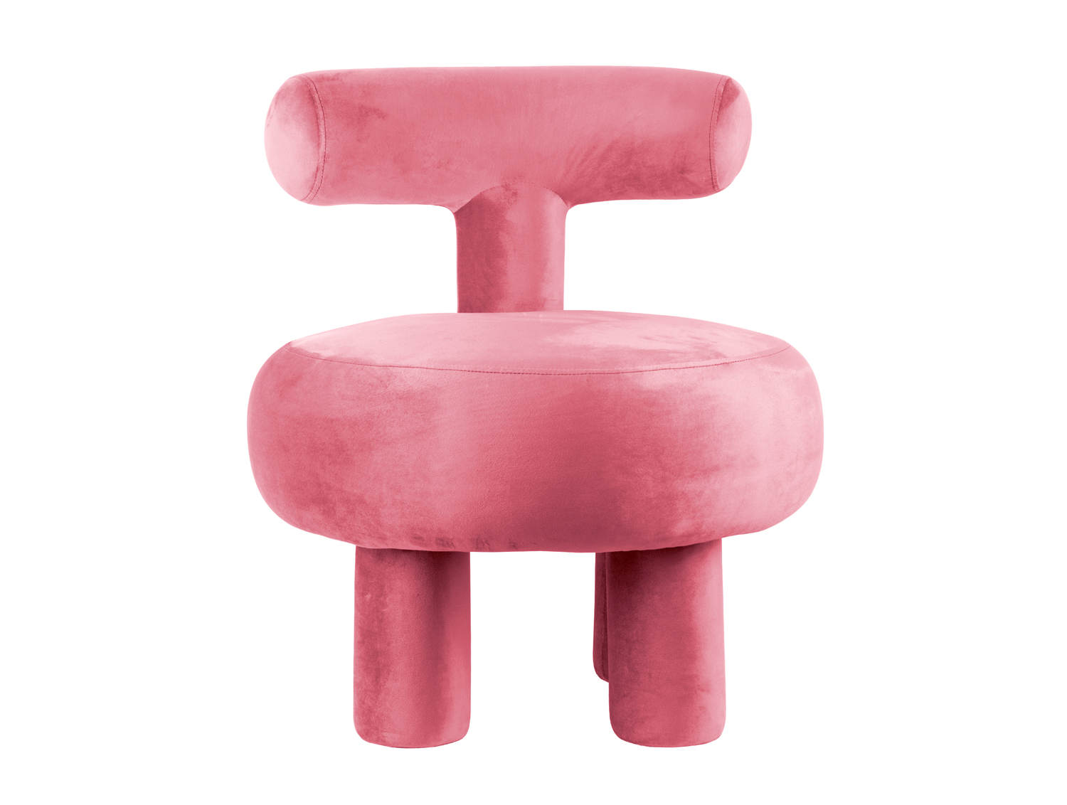 Chair Abrazo velvet pink