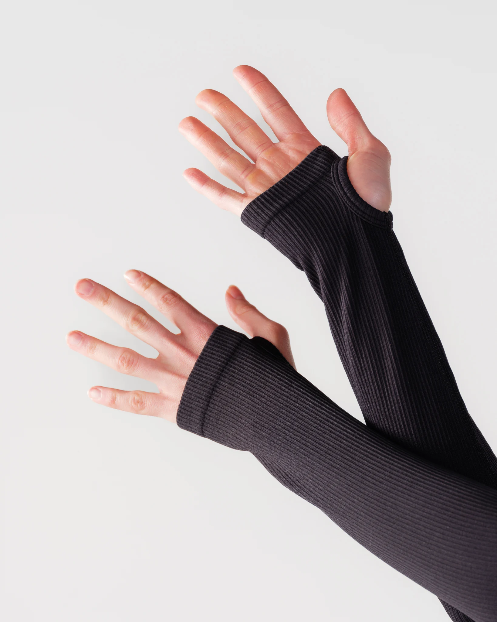 Bumpro Perfect Rib Sweatshirt Turtleneck Black