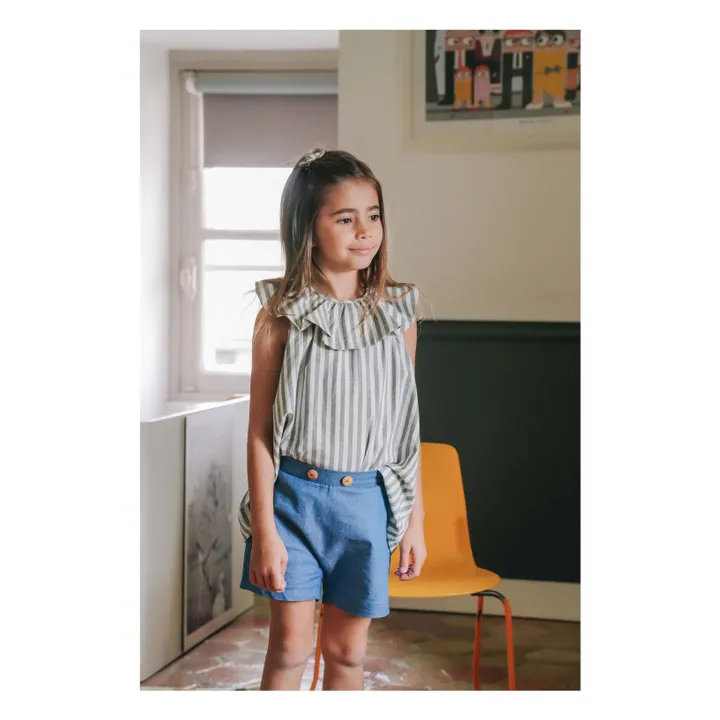 Loir Top Thais Rayé | Vert