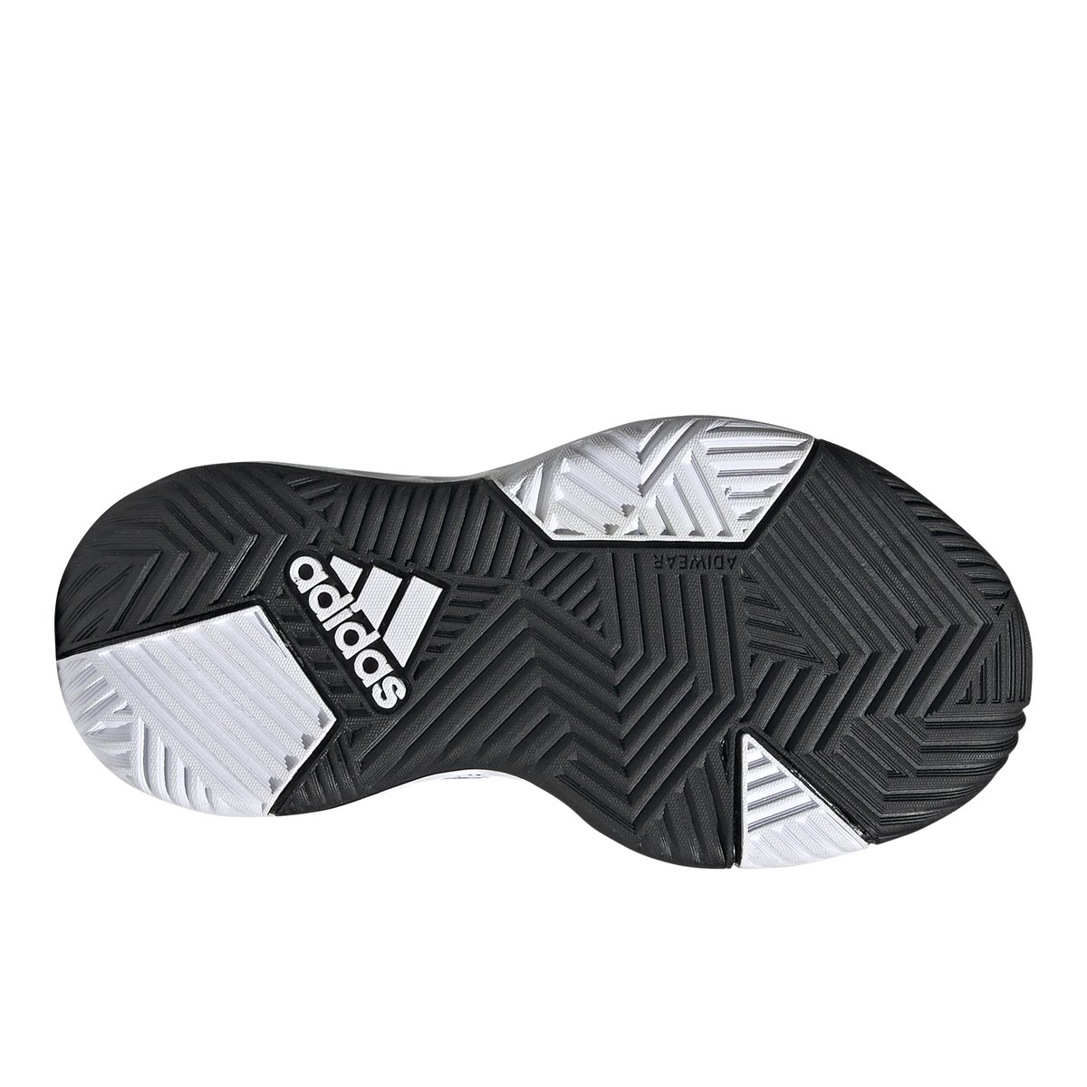 ADIDAS-Ownthegam-jb-Basket de basketball - Talon plat - Noir/Blanc