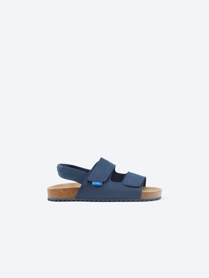 Sandália confortável - Azul Marinho