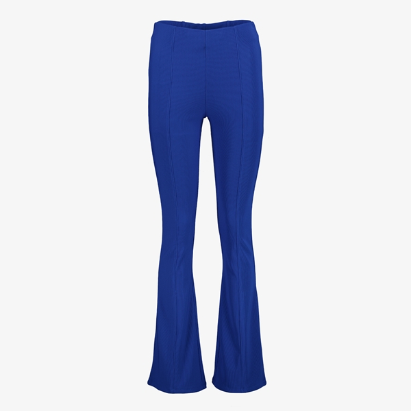 TwoDay dames flared pantalon blauw