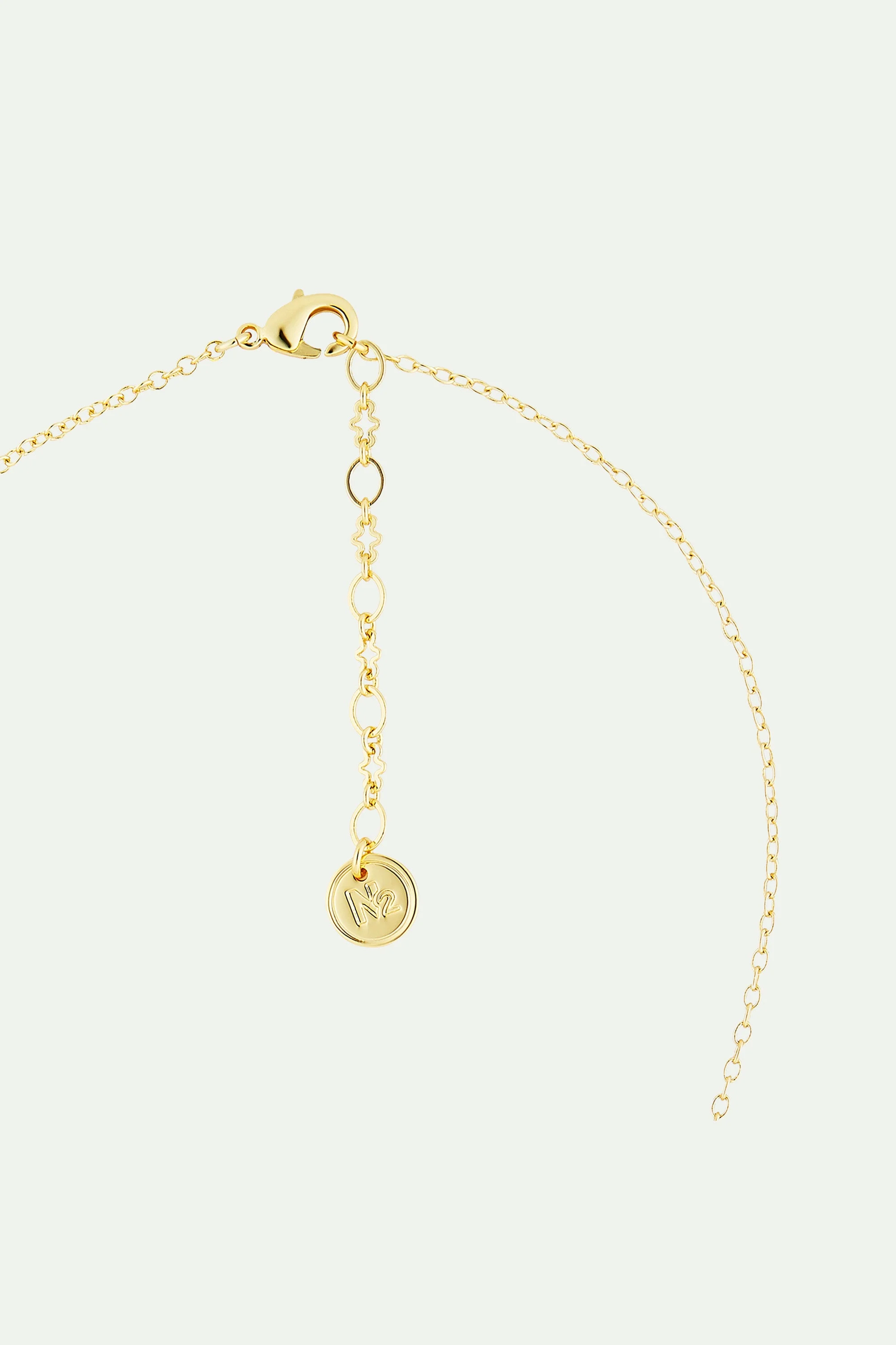 Collier pendentif cendrillon et scooter-citrouille | Multicolore
