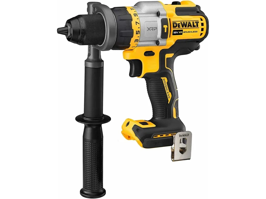 DeWALT DCD999NT-XJ - Hammerbor/skruemaskine - ledningfri - 3-hastigheders - nøgleløs borepatron 13 mm - 126 N·m - intet batteri - 18 V - SOLO