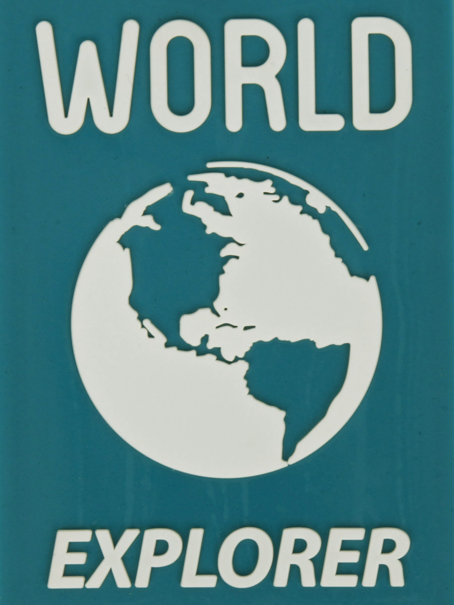 Set de 2 porte-adresses AÀrial World