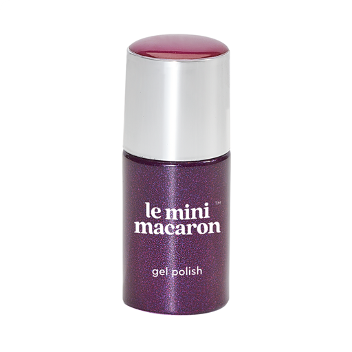 Le Mini Macaron Gel Polish, Dark Plum