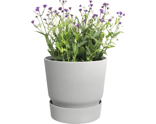 elho Greenville plantenpot, kunststof, Ø 40 cm, H 36 cm, wit