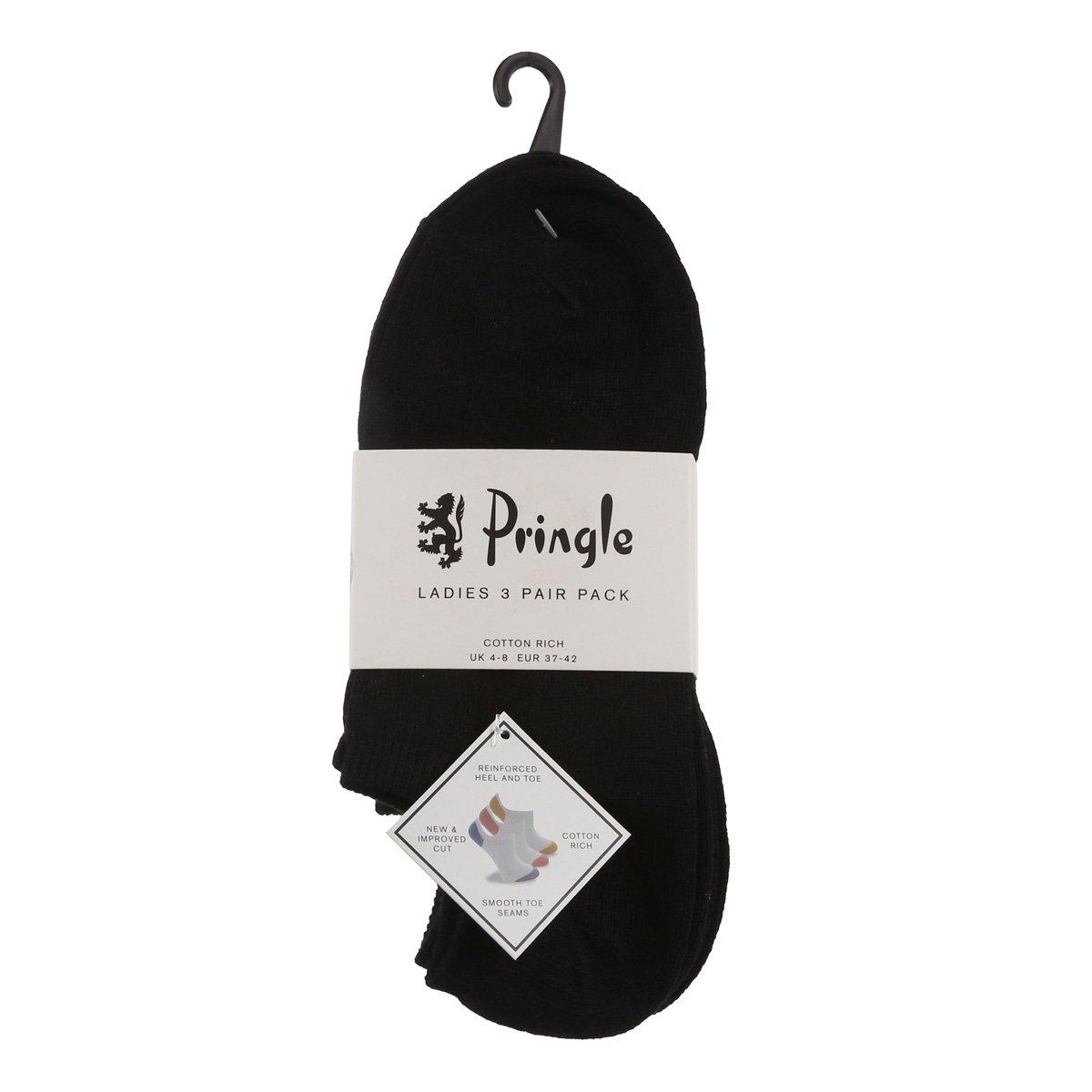 Pringle Secret Socks 3 Pack Ladies
