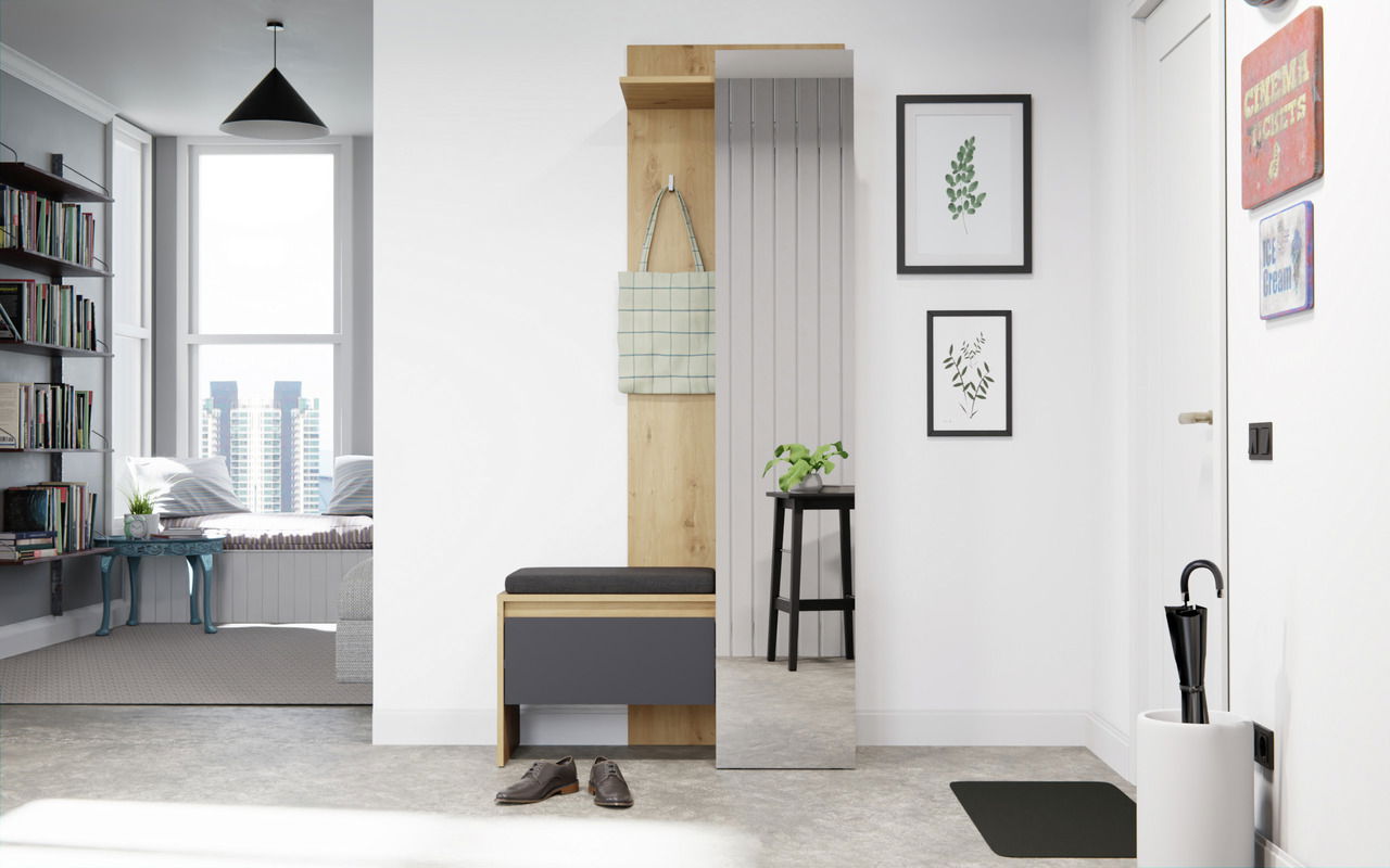 MID.YOU Kompaktgarderobe TORINO
