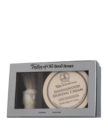 Taylor of Old Bond Street Sandalwood Shave Cream Gift Box 2-teilig