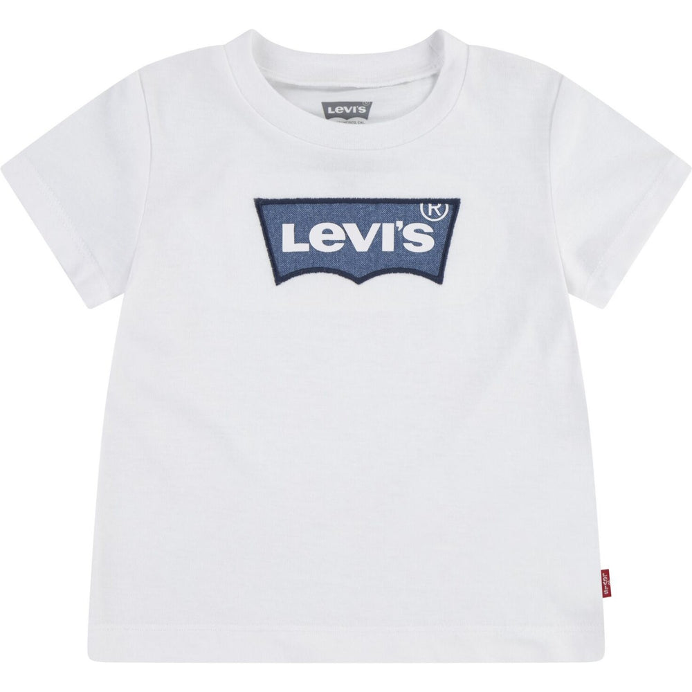 Køb Levi's Bright White Lvn My First Batwing Tee