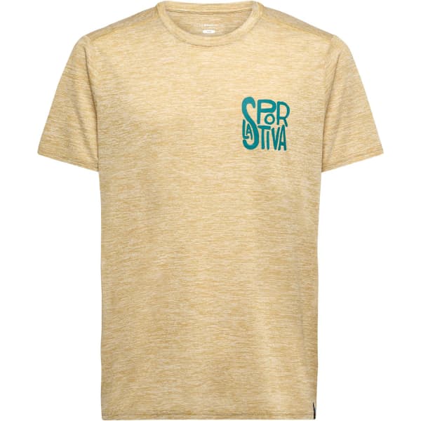 T-shirt escalade LA SPORTIVA POCKET LOGO T-SHIRT M BAMBOO BAMBOO