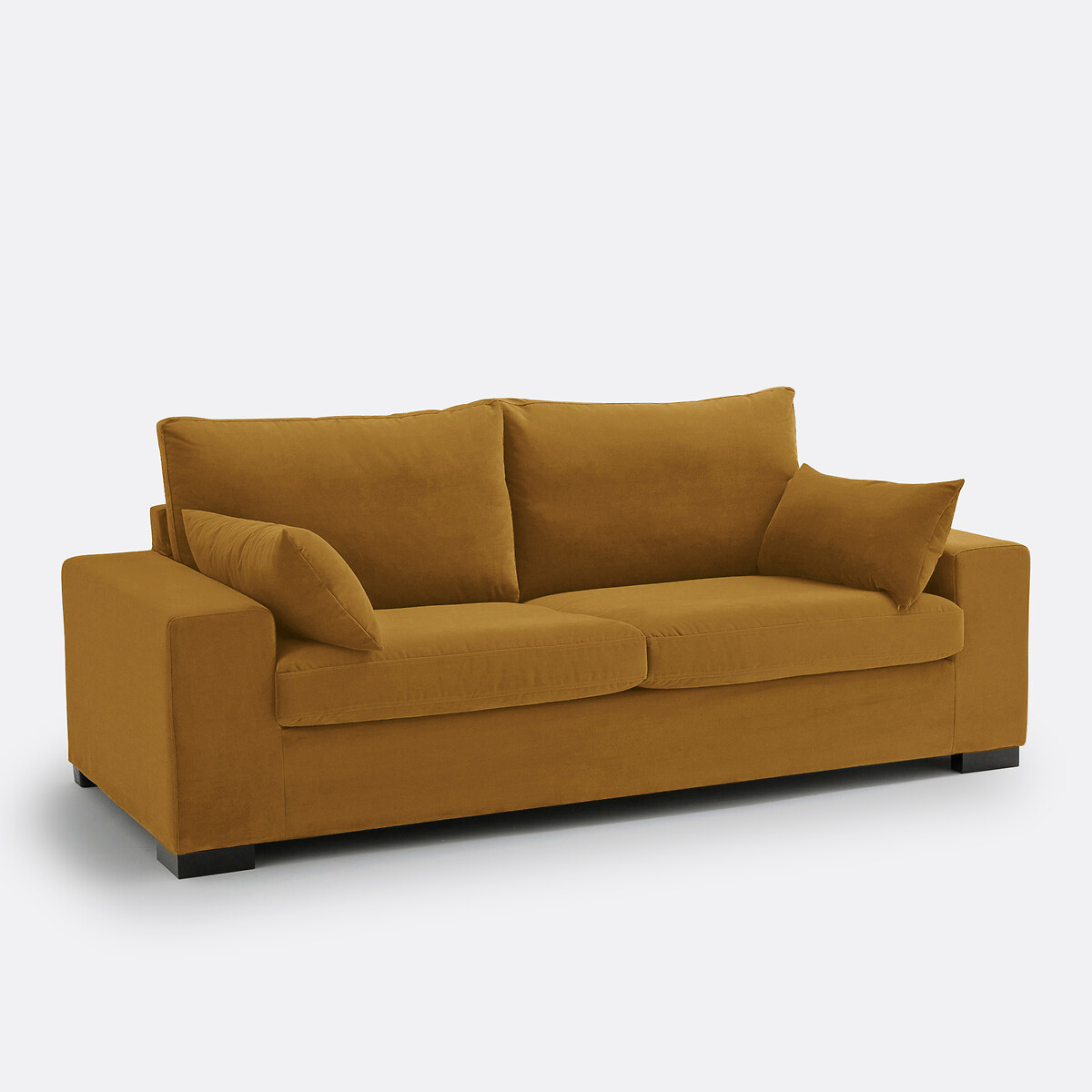 LA REDOUTE INTERIEURS<br>Banco conversível em fluweel, Bultex, Odessa