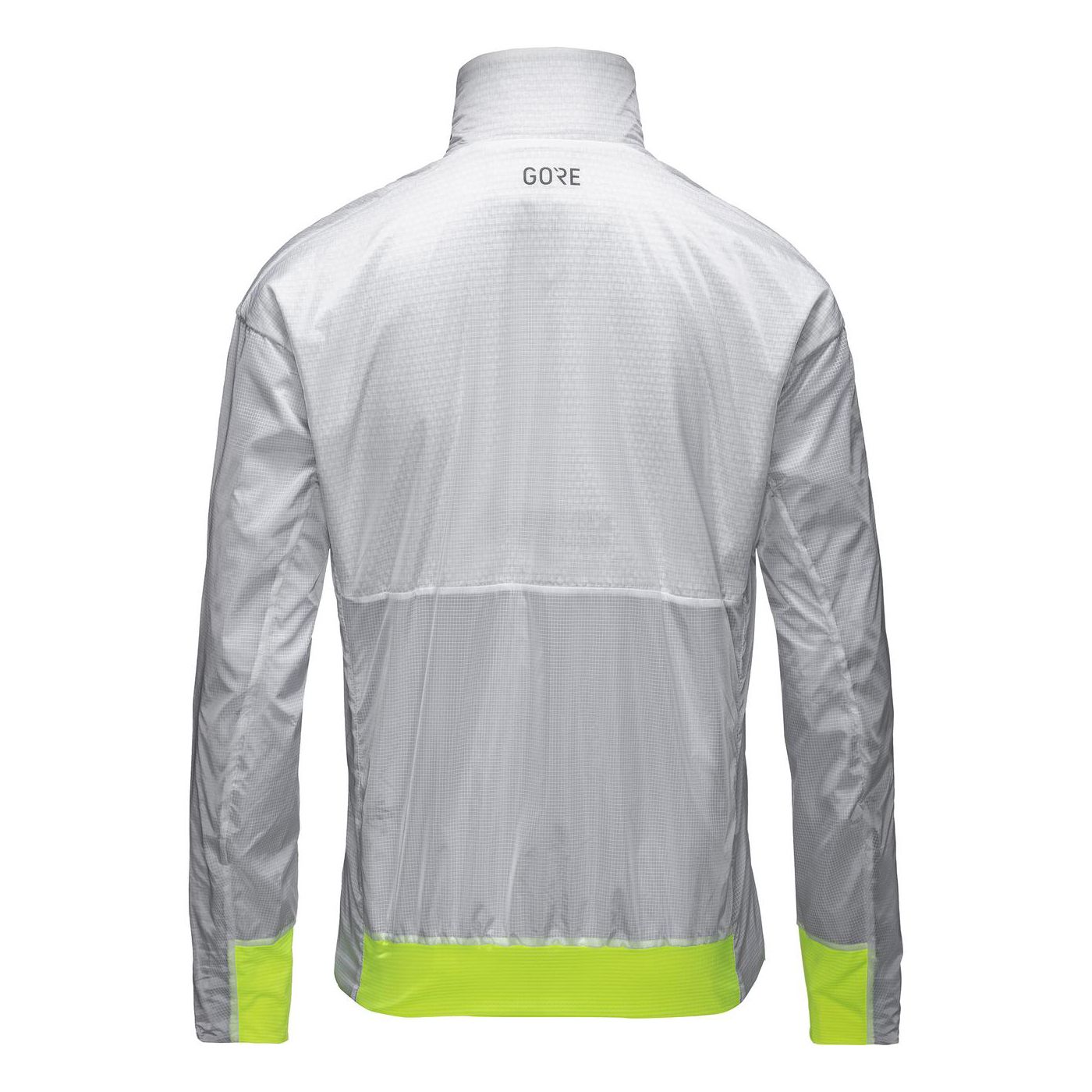gore drive jacket 576 100843 white neon yellow