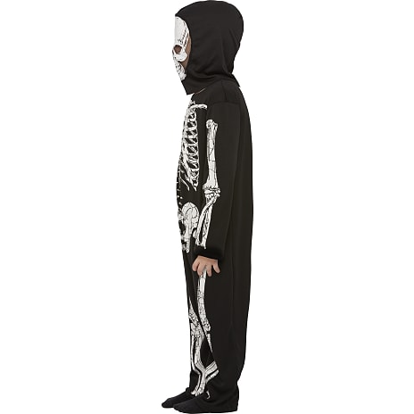 Halloween skelet kostume str. 128