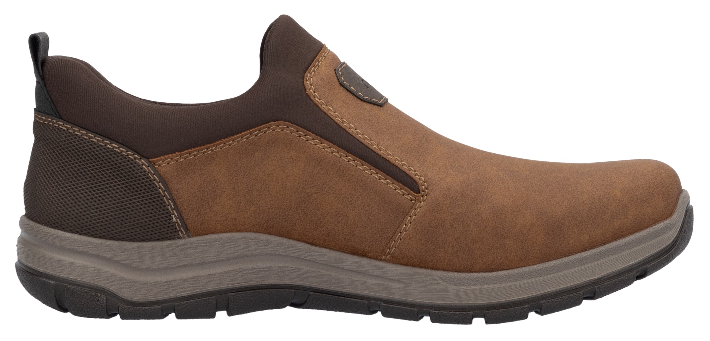 Rieker Slipper  , Schlupfschuh, Halbschuh, Freizeitschuh mit gepolstertem Schaftrand