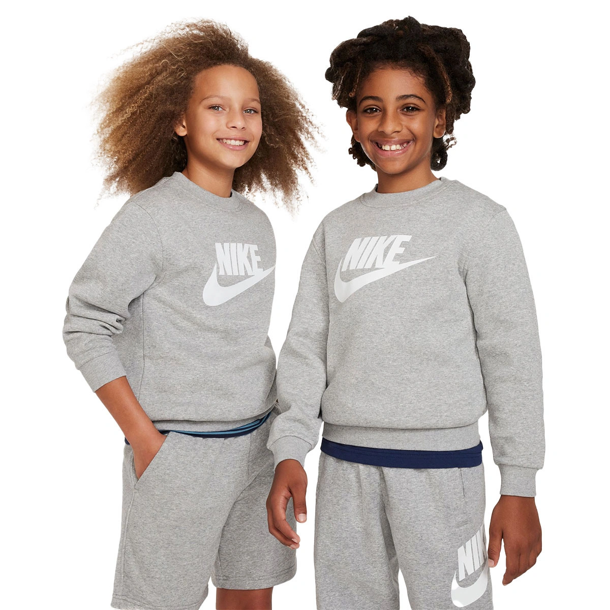 Sweatshirt Nike Sportswear Club Fleece Crew HBR Criança