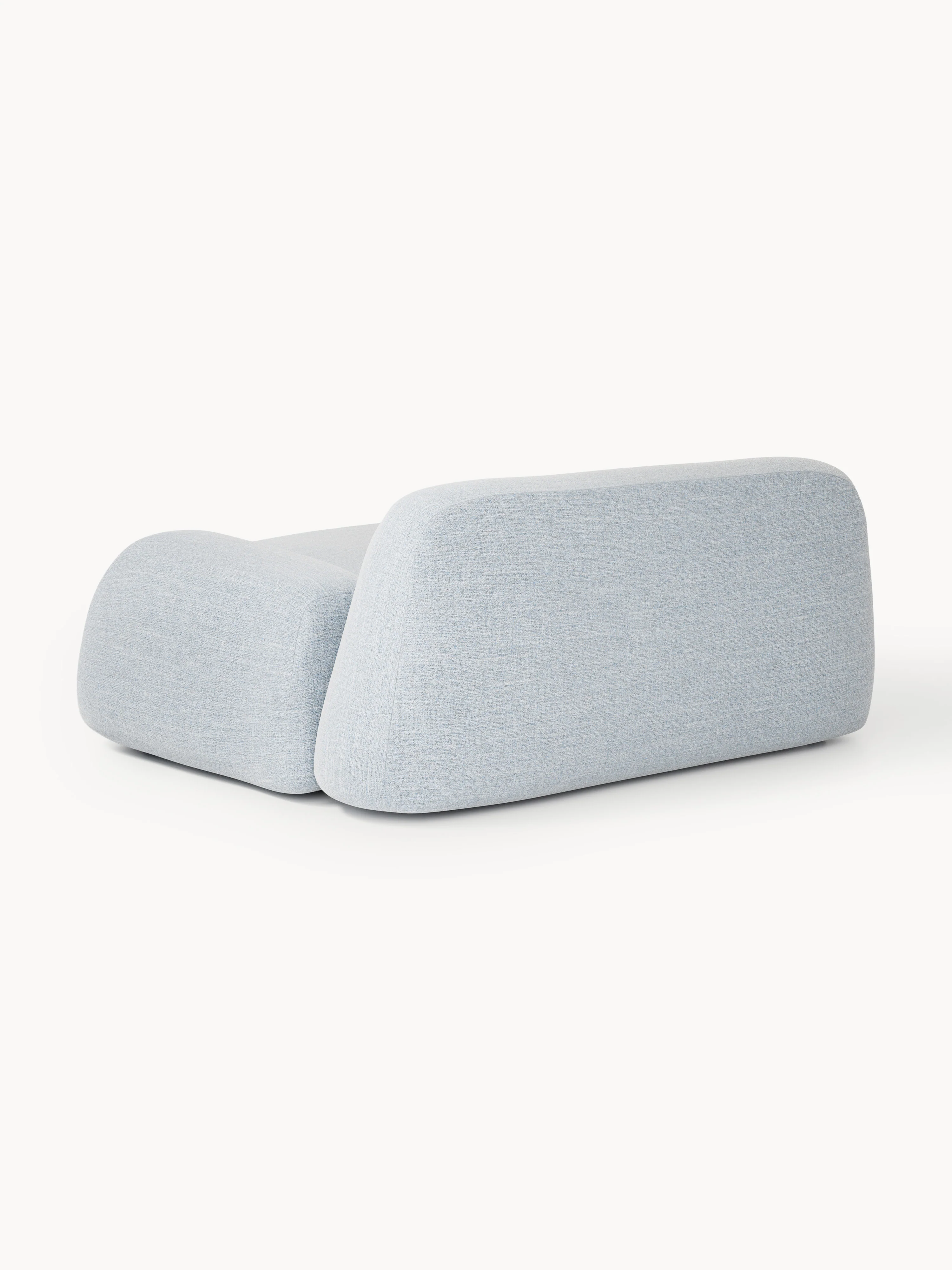 XL bouclé loungefauteuil Wolke